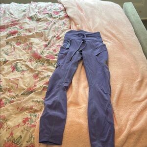 Purple Athletic Leggings